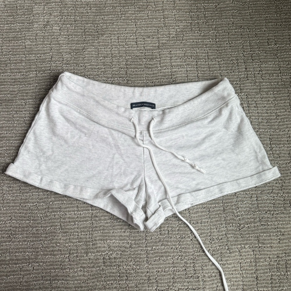 Brandy Melville Light Gray Athletic Shorts